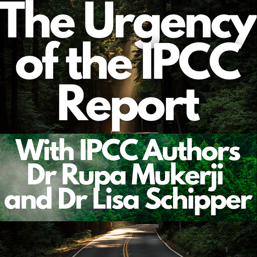 Podcast: The Urgency of the IPCC Report w/ Dr Rupa Mukerji and Dr Lisa Schipper